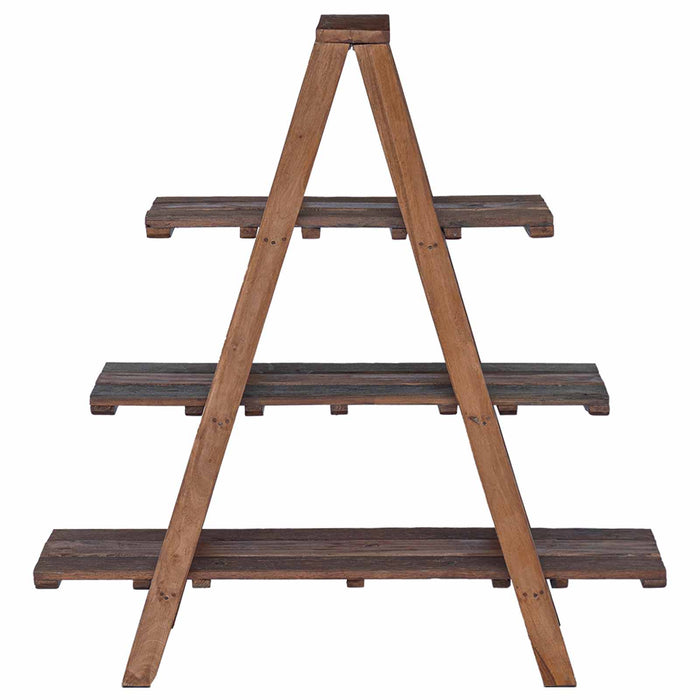 Raft pliabil Maro 79.5 x 35 x 112 cm Lemn recuperat masiv - WALTI WALTI