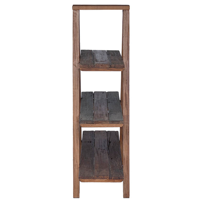 Raft pliabil Maro 79.5 x 35 x 112 cm Lemn recuperat masiv - WALTI WALTI