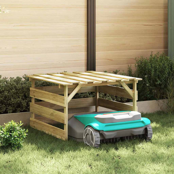 Garaj pentru Cositoare Gazon Maro 84 x 80 x 56 cm - WALTI WALTI