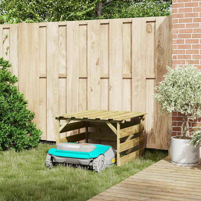 Garaj pentru Cositoare Gazon Maro 84 x 80 x 56 cm - WALTI WALTI