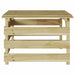 Garaj pentru Cositoare Gazon Maro 84 x 80 x 56 cm - WALTI WALTI