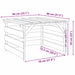 Garaj pentru Cositoare Gazon Maro 84 x 80 x 56 cm - WALTI WALTI