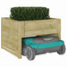 Garaj pentru Cositoare Gazon Maro 79 x 73 x 56 cm - WALTI WALTI