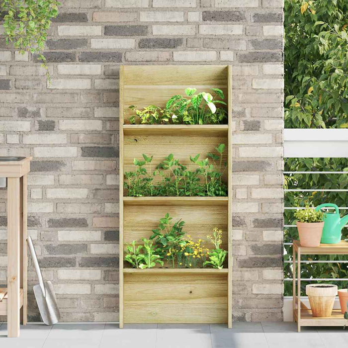 Rafturi pentru plante Maro 50 x 15 x 117 cm Lemn de pin tratat - WALTI WALTI
