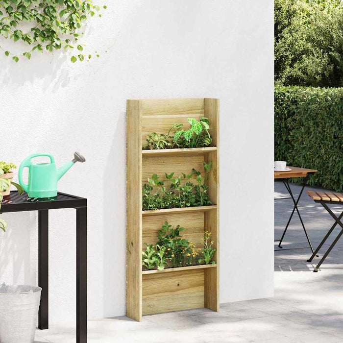 Rafturi pentru plante Maro 50 x 15 x 117 cm Lemn de pin tratat - WALTI WALTI