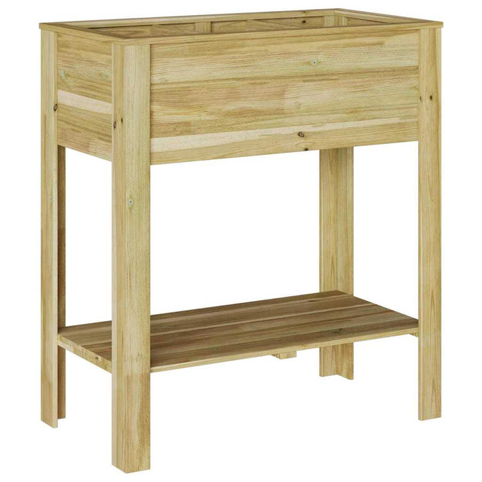 Vază Înalta cu raft Maro 85,5 x 46,5 x 96 cm Lemn de pin tratat - WALTI WALTI