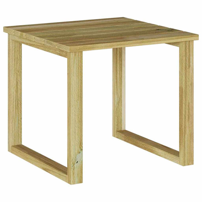 masă 3 pcs natural Lemn de pin tratat - WALTI WALTI
