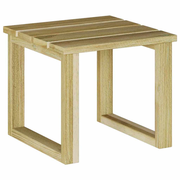 masă 3 pcs natural Lemn de pin tratat - WALTI WALTI