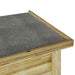 Cutie de depozitare cu depozitare natural 80 x 44,5 x 57,5 cm - WALTI WALTI