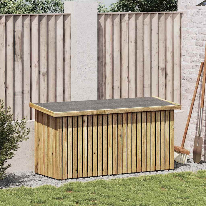 Cutie de depozitare pentru grădină natural 119 x 44 x 58,5 cm - WALTI WALTI
