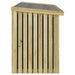 Cutie de depozitare pentru grădină natural 119 x 44 x 58,5 cm - WALTI WALTI