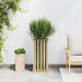 Cutii de plantare Maro 33 x 33 x 65 cm Lemn de pin tratat - WALTI WALTI