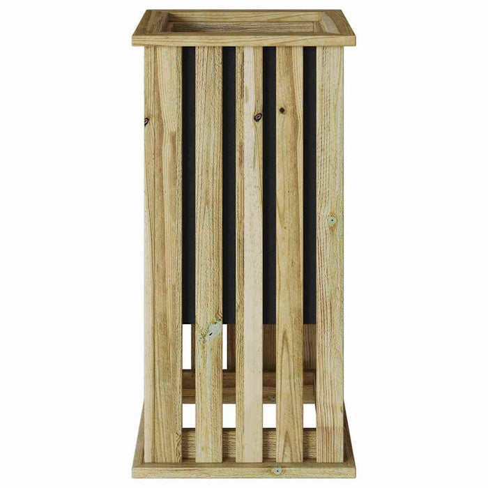 Cutii de plantare Maro 33 x 33 x 65 cm Lemn de pin tratat - WALTI WALTI