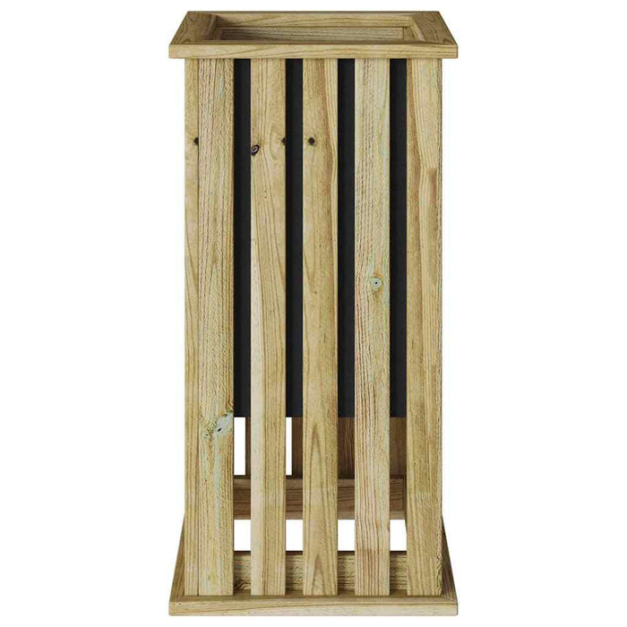 Cutii de plantare Maro 33 x 33 x 65 cm Lemn de pin tratat - WALTI WALTI