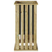 Cutii de plantare Maro 33 x 33 x 65 cm Lemn de pin tratat - WALTI WALTI