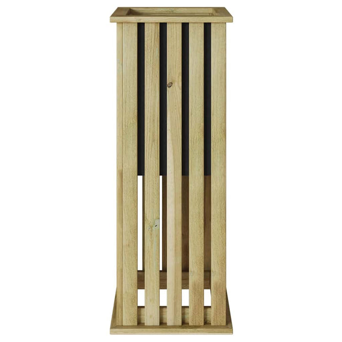 Cutii de plantare Maro 33 x 33 x 85 cm Lemn de pin tratat - WALTI WALTI