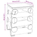 Taburet natural 30 x 30 x 38 cm Lemn solid de tec - WALTI WALTI