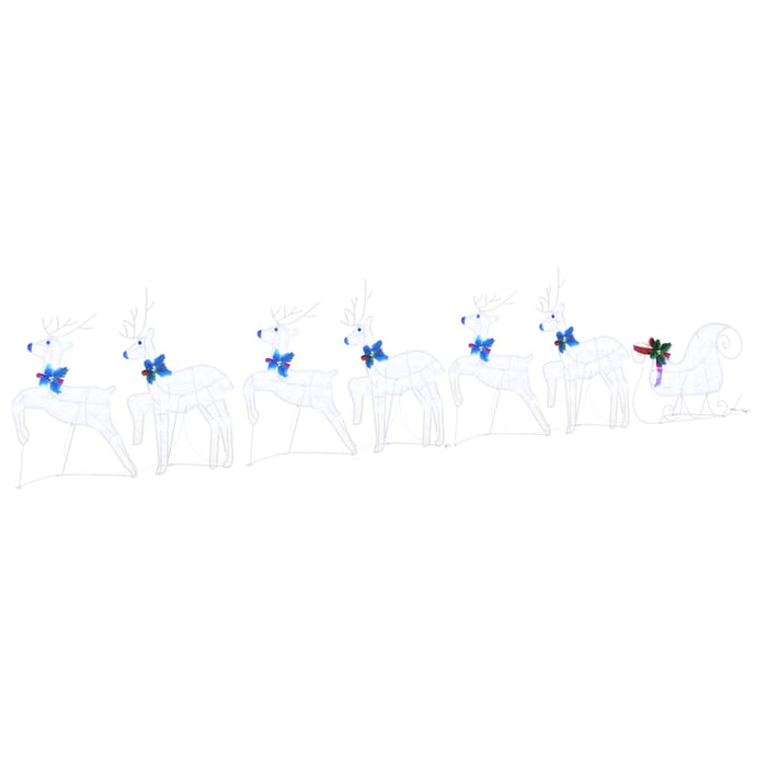Reni LED 7 pcs Alb țesătură - WALTI WALTI