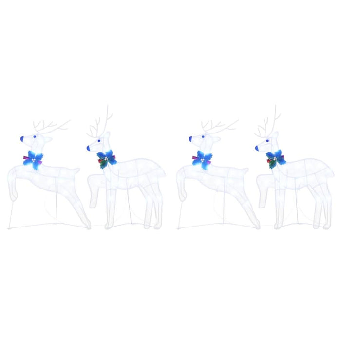 Renii LED 4 pcs Alb 45 x 19 x 65 cm țesătură - WALTI WALTI