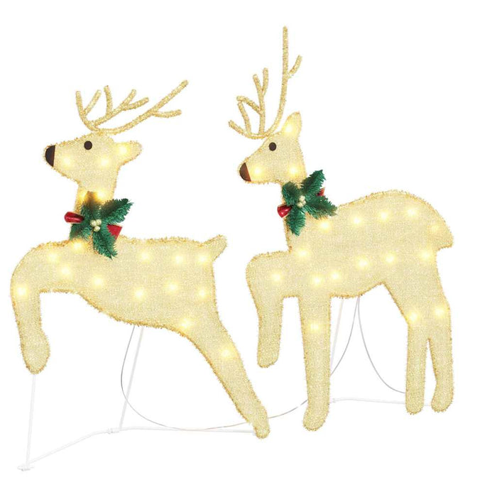 Renii LED 6 pcs Auriu 45 x 19 x 65 cm țesătură - WALTI WALTI