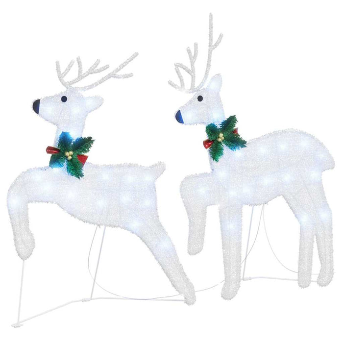 Renii LED 6 pcs Argintiu 45 x 19 x 65 cm țesătură - WALTI WALTI