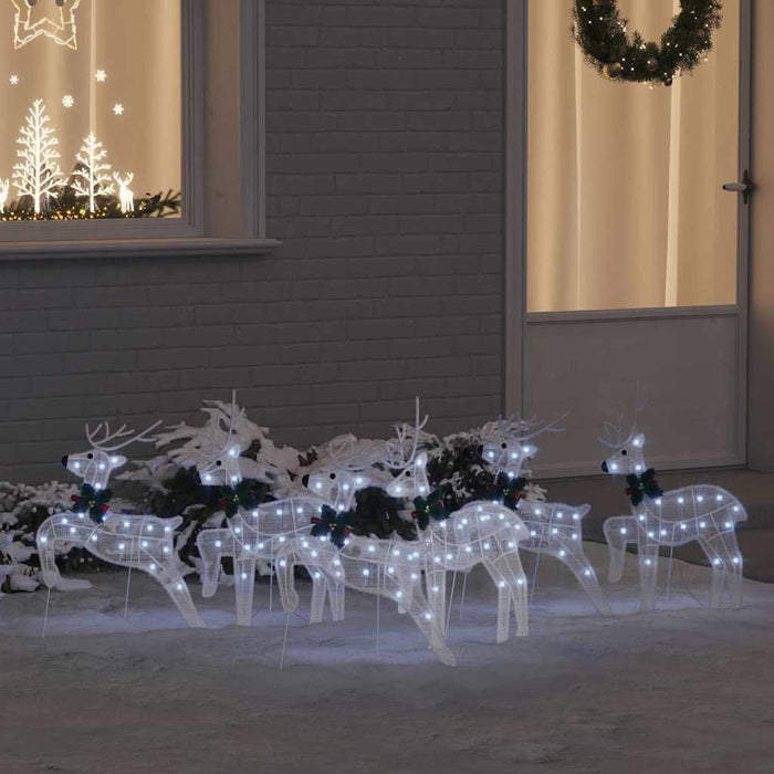 Renii LED 6 pcs Alb 45 x 19 x 65 cm țesătură - WALTI WALTI