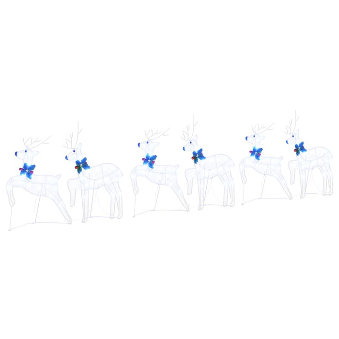 Renii LED 6 pcs Alb 45 x 19 x 65 cm țesătură - WALTI WALTI