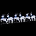 Renii LED 6 pcs Alb 45 x 19 x 65 cm țesătură - WALTI WALTI