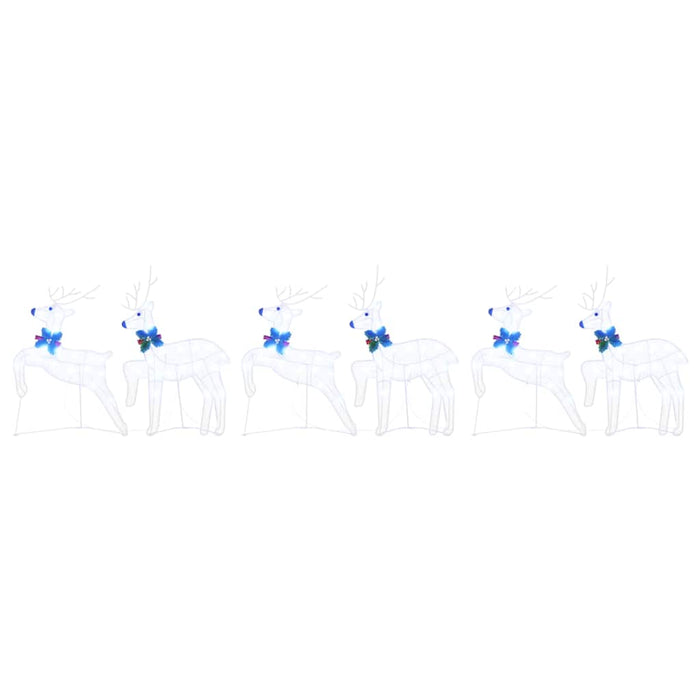 Renii LED 6 pcs Alb 45 x 19 x 65 cm țesătură - WALTI WALTI