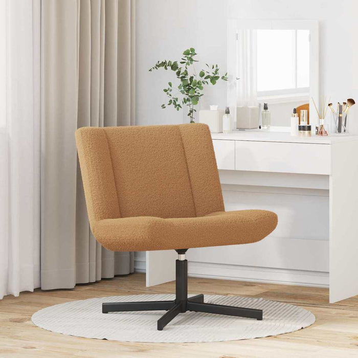 Scaun Accent Bej Țesătură, Metal Standard Ergonomic - WALTI WALTI