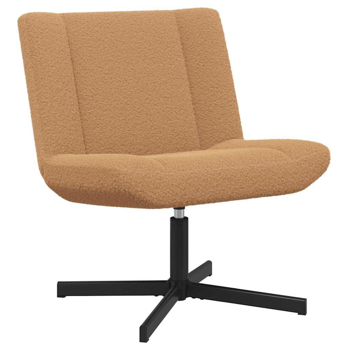 Scaun Accent Bej Țesătură, Metal Standard Ergonomic - WALTI WALTI