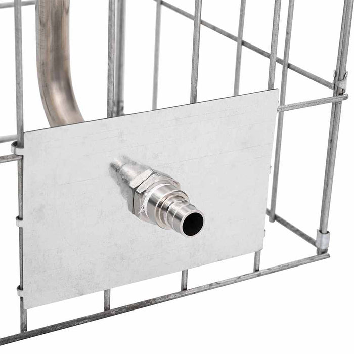 Coloană Gabion cu Punct de Apă 50x25x25 cm Oțel Inoxidabil - WALTI WALTI