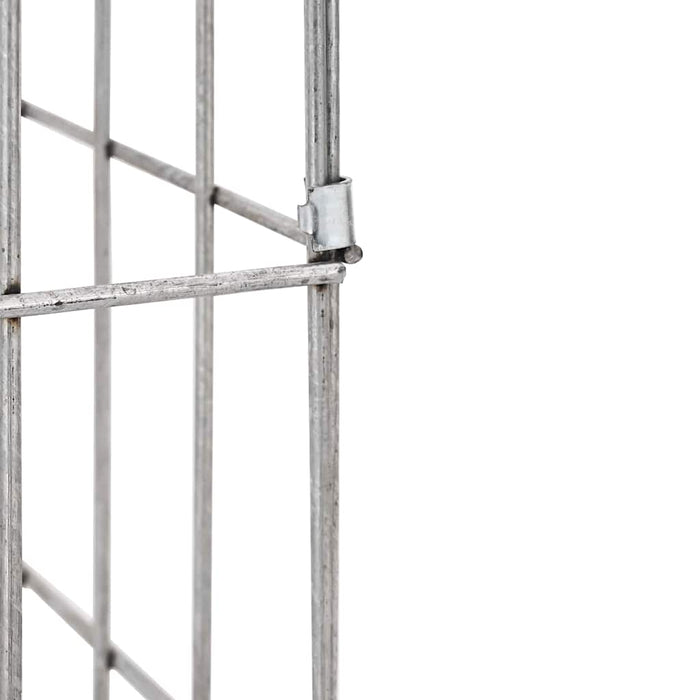 Coloană Gabion cu Punct de Apă 50x25x25 cm Oțel Inoxidabil - WALTI WALTI