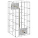 Coloană Gabion cu Punct de Apă 50x25x25 cm Oțel Inoxidabil - WALTI WALTI