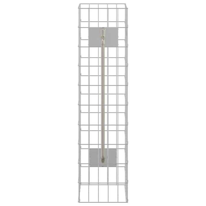 Coloană Gabion cu Robinet 100x25x25 cm Oțel Inoxidabil - WALTI WALTI