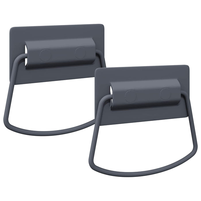 Mânere pentru dulap 2 pcs Antracit 85 x 45 mm Metal WALTI