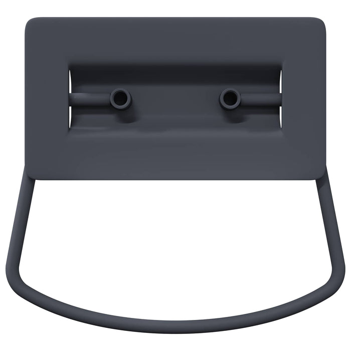 Mânere pentru dulap 2 pcs Antracit 85 x 45 mm Metal WALTI