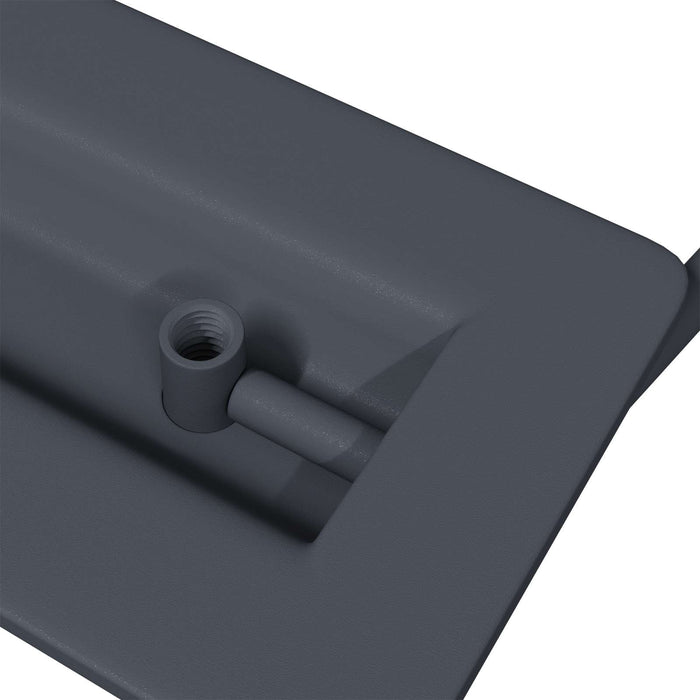 Mânere pentru dulap Antracit 85 x 45 mm Metal WALTI