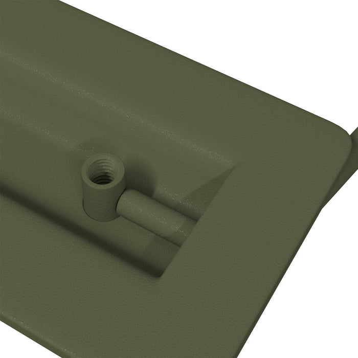 Mânere pentru dulap 2 pcs Verde măsliniu 85 x 45 mm Metal WALTI