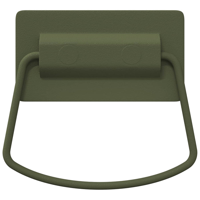 Mânere pentru dulap 2 pcs Verde măsliniu 85 x 45 mm Metal WALTI