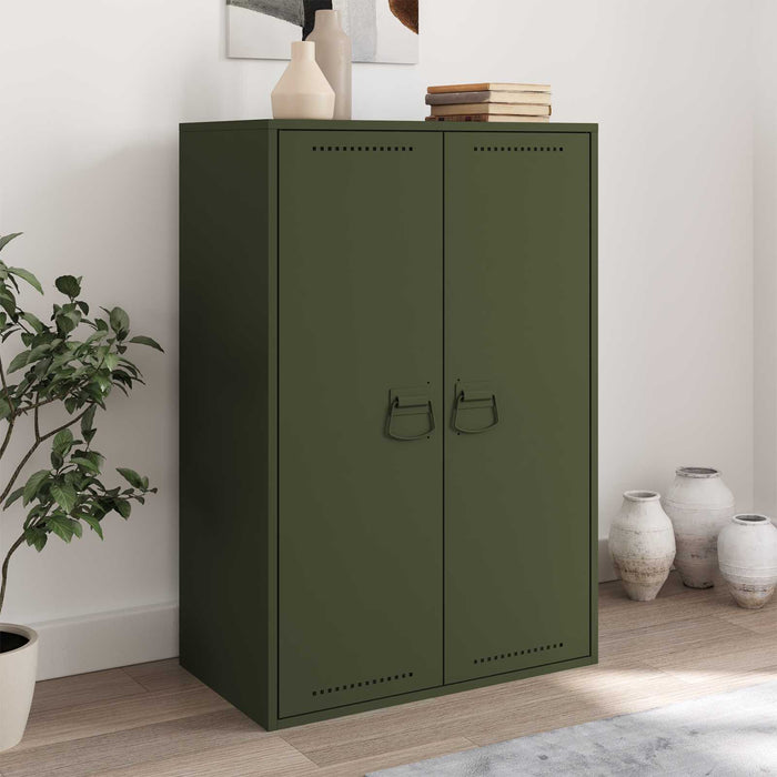 Mânere pentru dulap Verde măsliniu 85 x 45 mm Metal WALTI