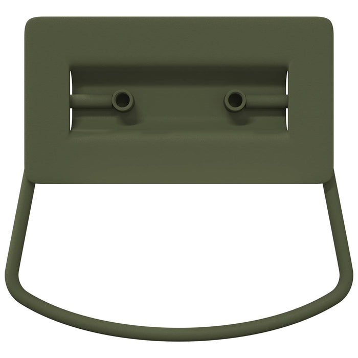 Mânere pentru dulap Verde măsliniu 85 x 45 mm Metal WALTI