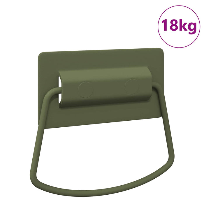 Mânere pentru dulap Verde măsliniu 85 x 45 mm Metal WALTI