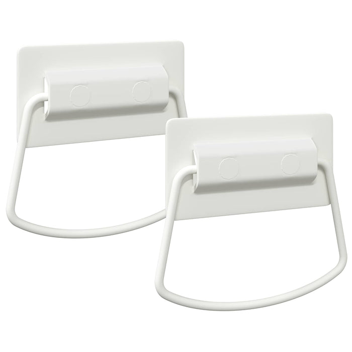 Mânere pentru dulap 2 pcs Alb 85 x 45 mm Metal WALTI