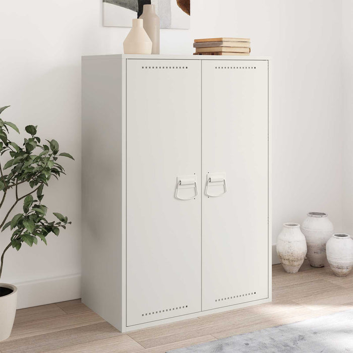 Mânere pentru dulap Alb 85 x 45 mm Metal WALTI