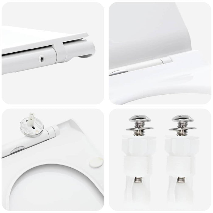 Capacul de toaletă Manual Alb 48.5 x 36 x 5 cm Polipropilenă - WALTI WALTI