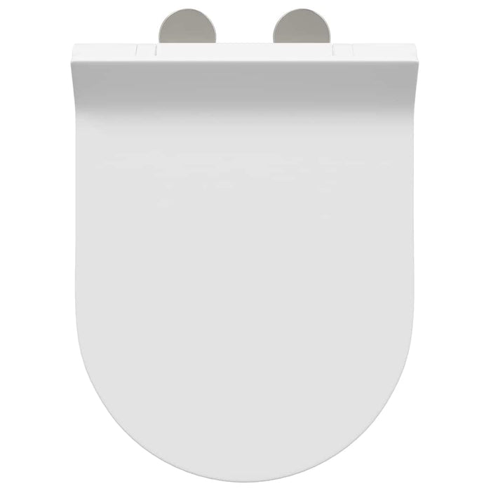 Capacul de toaletă Manual Alb 48.5 x 36 x 5 cm Polipropilenă - WALTI WALTI