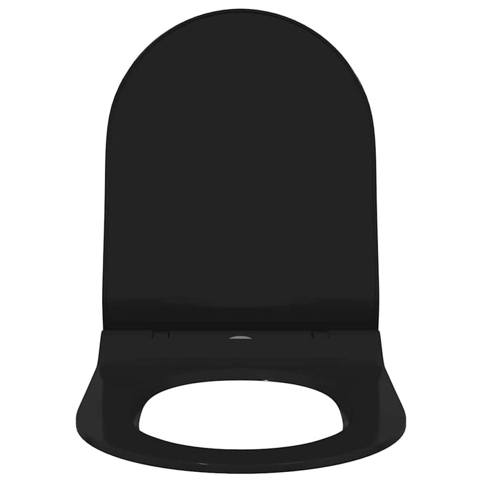 Capacul de toaletă Manual Negru 48.5 x 36 x 5 cm Polipropilenă - WALTI WALTI