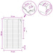 Jaluzea venetiană Aspect Stejar 75 x 130 cm 35 mm - WALTI WALTI