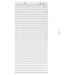Jaluzea venetiană Alb 65 x 130 cm 35 mm Lemn solid de Paulownia - WALTI WALTI